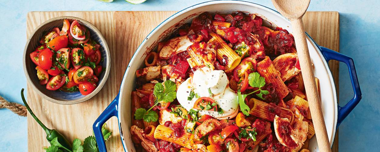 Feurige One-Pot-Pasta