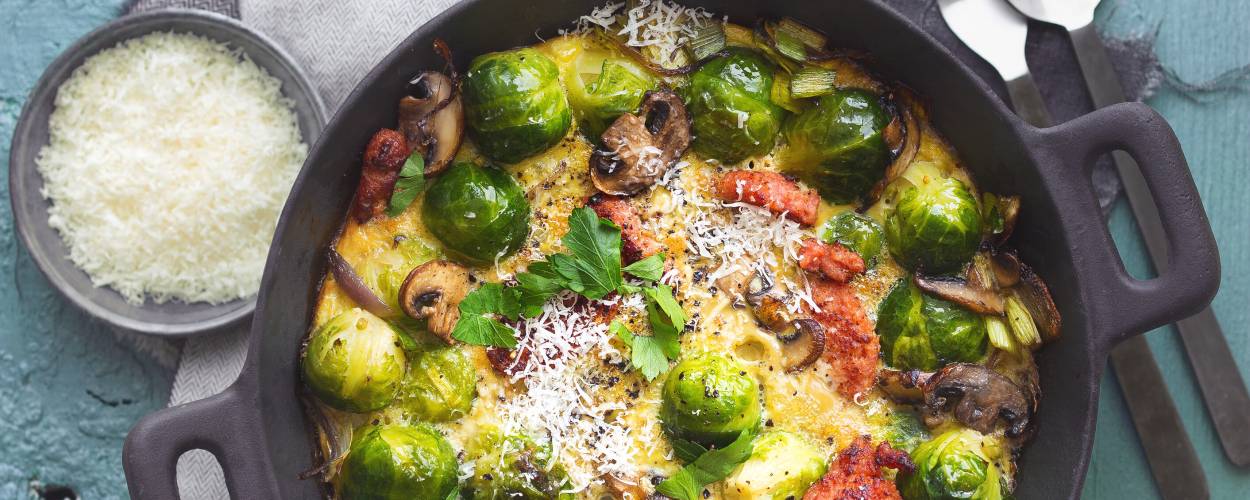 Rosenkohl-Frittata