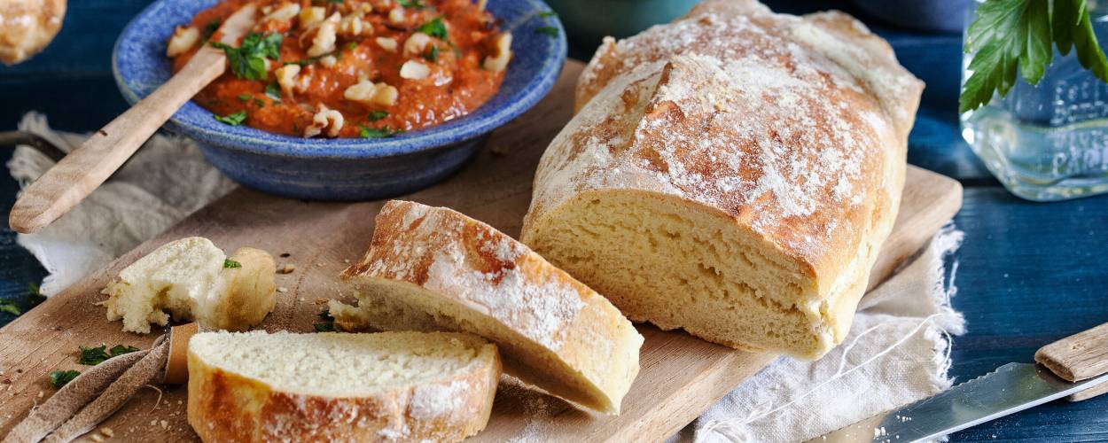 Schnelles Ciabatta