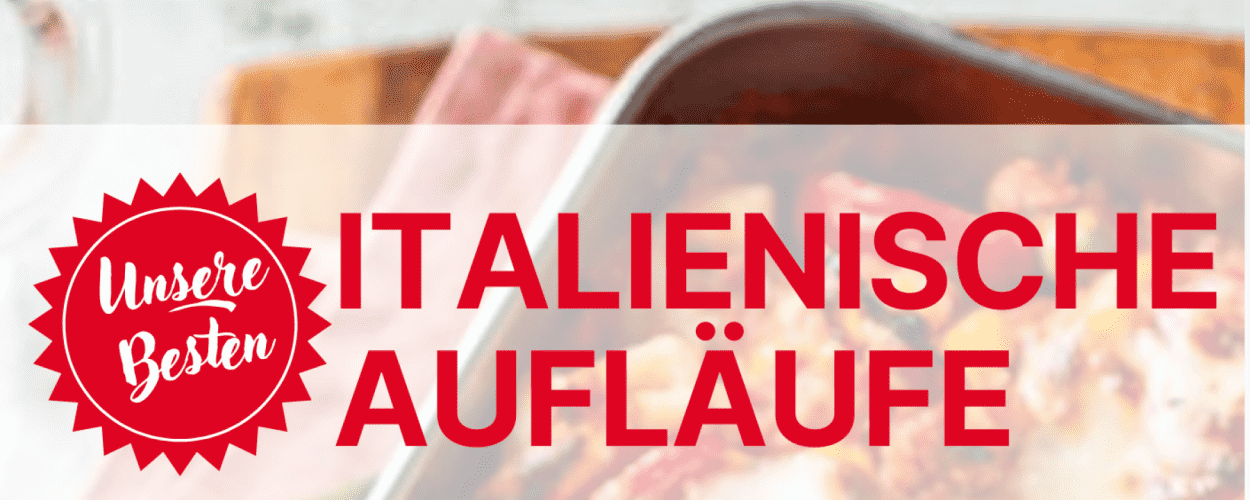 Covergrafik der Rezeptsammlung Aufläufe