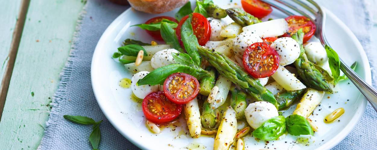 Coverbild der Rezeptsammlung mit Spargelgerichten