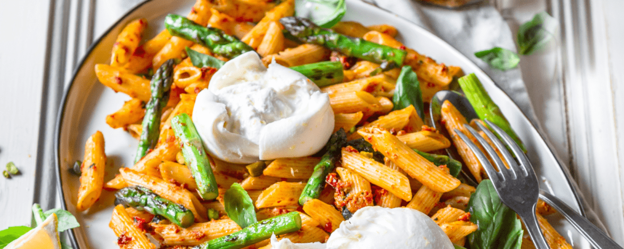 Covergrafik der Burrata-Rezeptsammlung