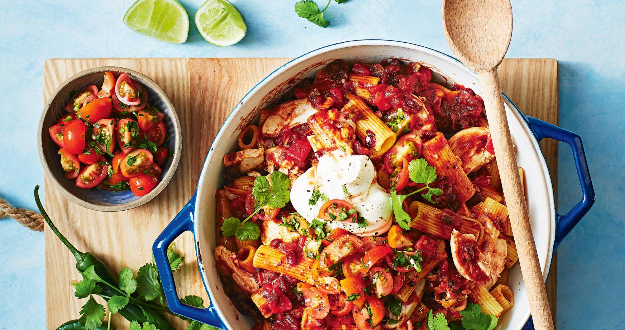 Feurige One-Pot-Pasta