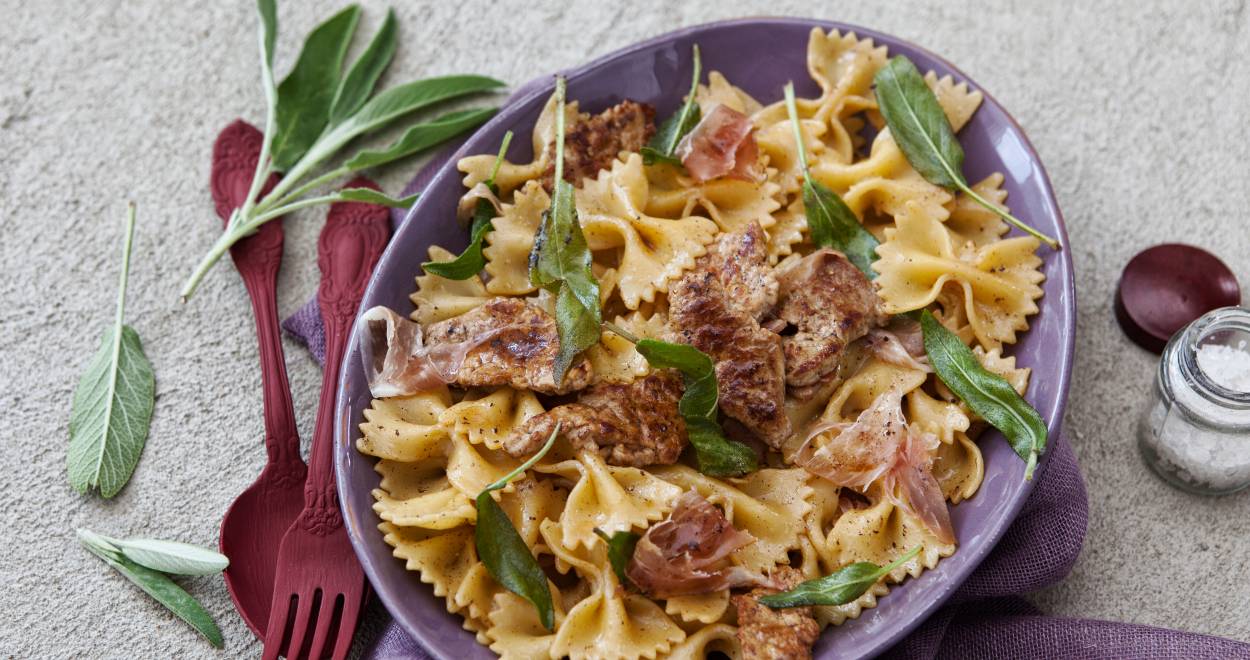 Pasta alla saltimbocca