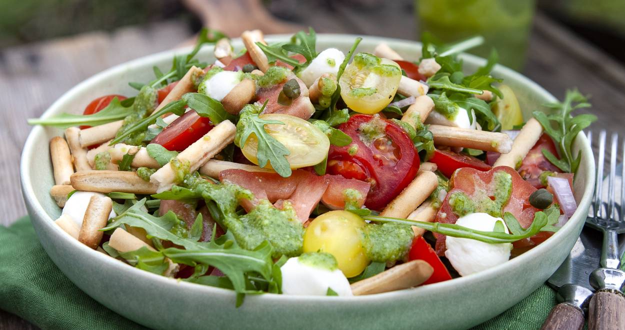 Schneller Grissini-Panzanella