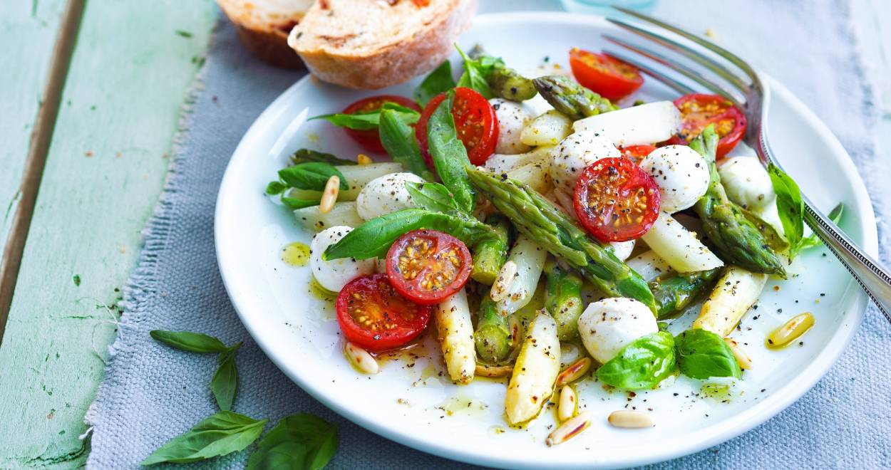 Coverbild der Rezeptsammlung mit Spargelgerichten