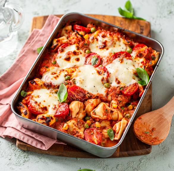 20-Minuten-Tortelliniauflauf