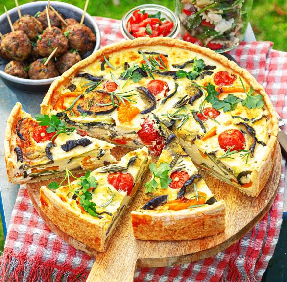 Antipasti-Quiche