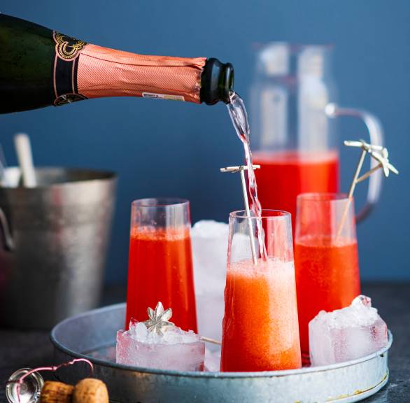 Aperol-Grapefruit-Spritz