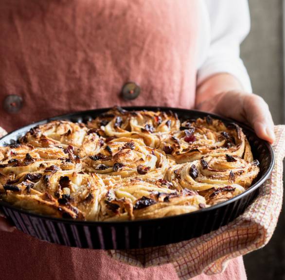 Apfelstrudelschnecken-Kuchen