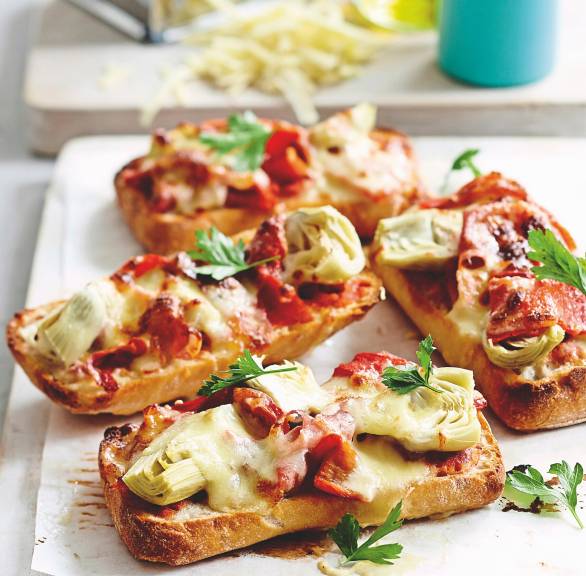Artischocken-Crostini