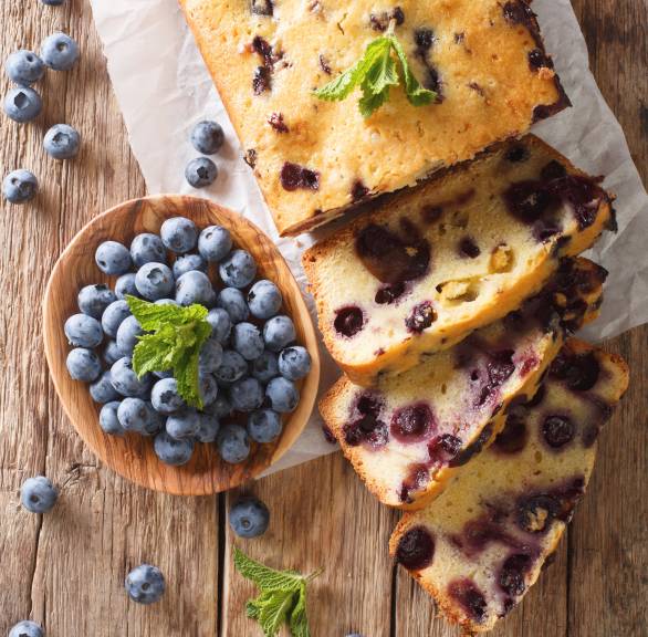 Blaubeeren-Joghurt-Kuchen