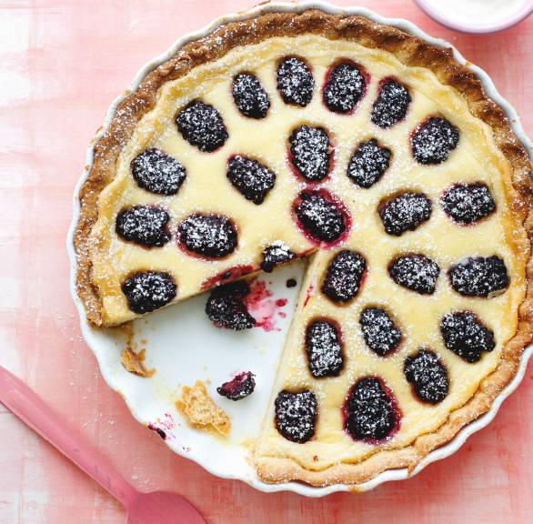 Köstlicher Brombeer-Apfel-Kuchen mit knuspriger Zimtkruste | SoIsstItalien