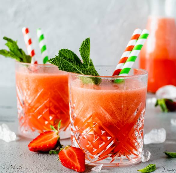 Erdbeerlimonade