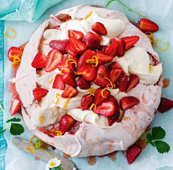 Stracciatella-Eistorte für Sommerfeste | SoIsstItalien Stracciatella-Eistorte für Sommerfeste | SoIsstItalien