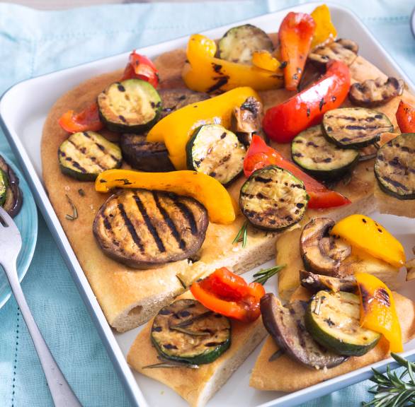 Caponata auf Ciabatta italienisch veganer Genuss | SoIsstItalien