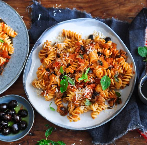 Fusilli alla puttanesca
