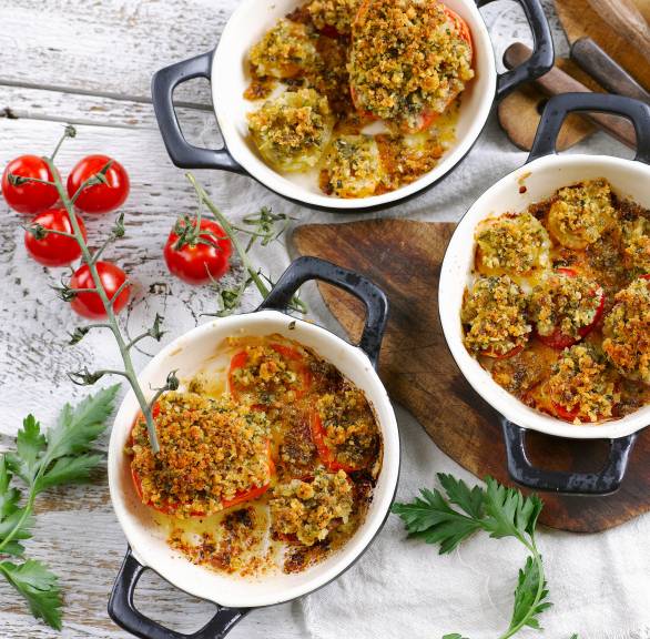 Gratinierte Tomaten