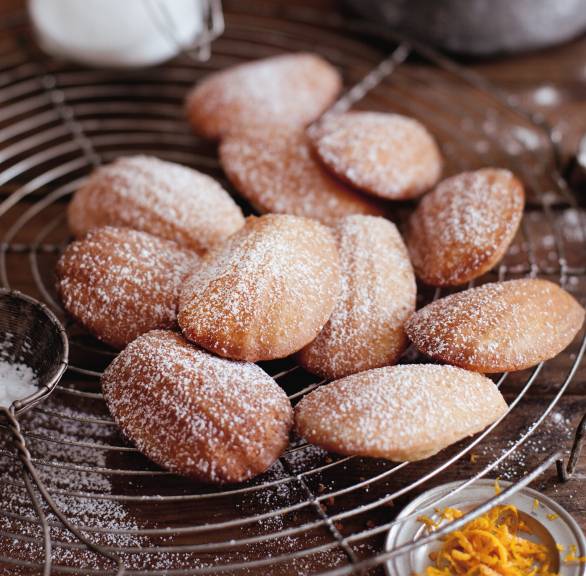 Orangenmadeleines