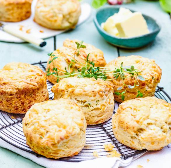Parmesan-Thymian-Scones