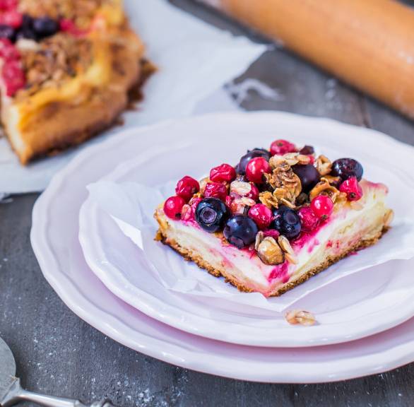 Beerenkuchen vom Blech