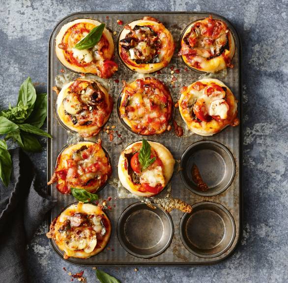Schnelle Pizza-Muffins