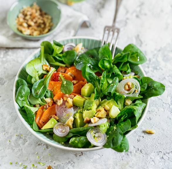 Süßkartoffel-Avocado-Salat