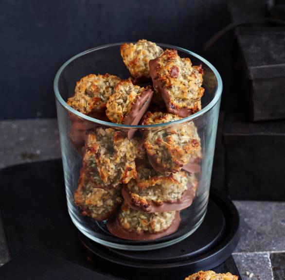 Vegane Marzipanmakronen