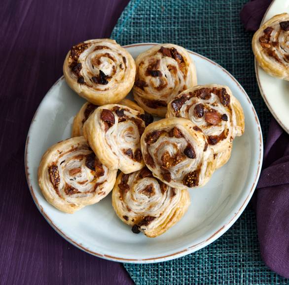Winterliche Ricottaschnecken