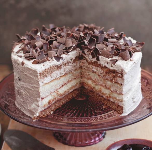 Adventstorte mit Mokkacreme