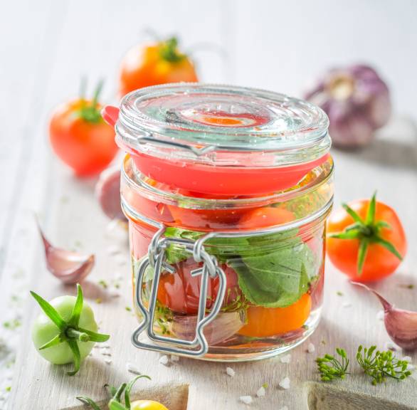 Eingelegte Tomaten