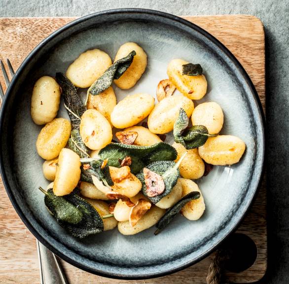 Gnocchi mit Salbei-Knoblauch-Butter