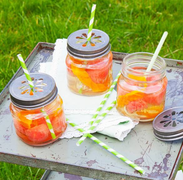 Melonen-Bowle