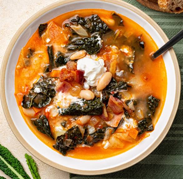 Ribollita: Original toskanische Gemüsesuppe | SoIsstItalien