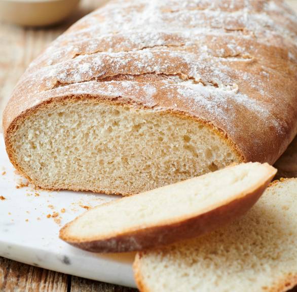 Pane Bianco: Italienisches Weißbrot mit Olivenöl | SoIsstItalien Pane Bianco: Italienisches Weißbrot mit Olivenöl | SoIsstItalien