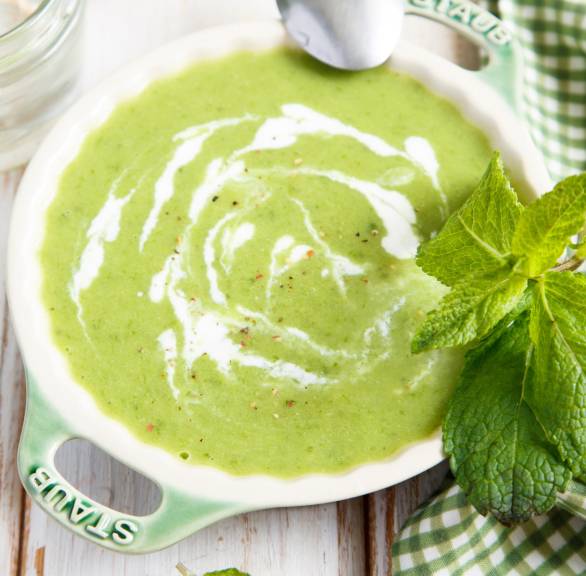 Kalte Gurkensuppe mit Joghurt | SoIsstItalien