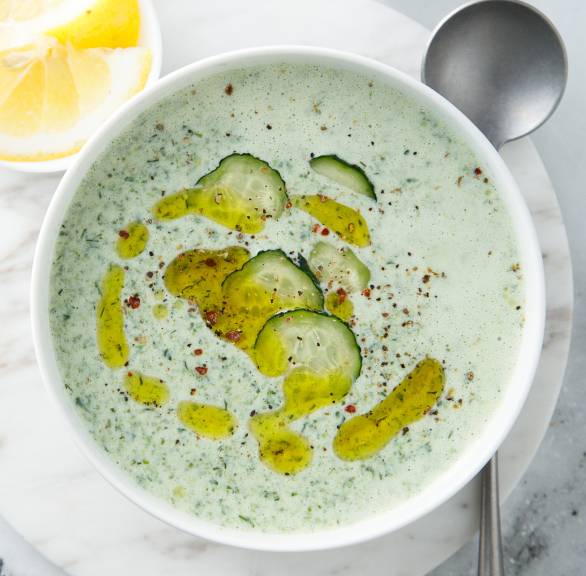 Kürbissuppe mit Parmesan und Apfel | SoIsstItalien