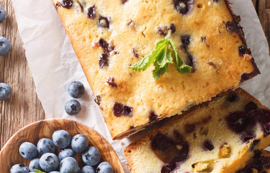 Blaubeeren-Joghurt-Kuchen