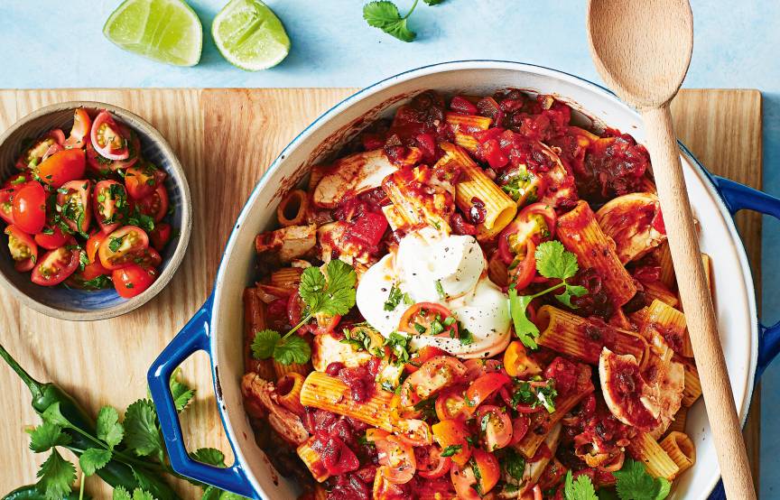 Feurige One-Pot-Pasta