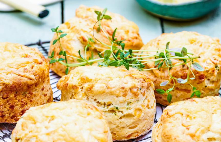 Parmesan-Thymian-Scones