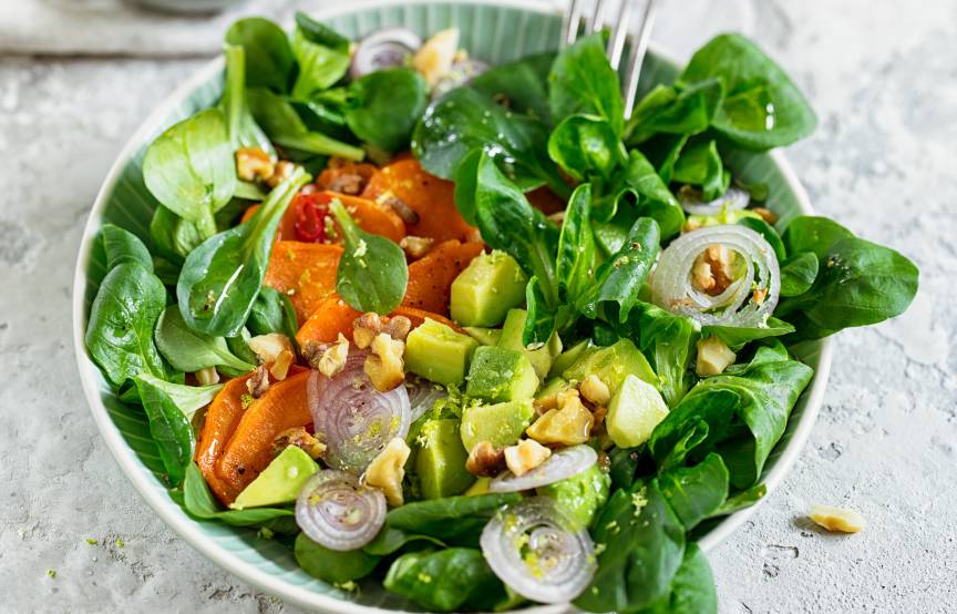 Süßkartoffel-Avocado-Salat