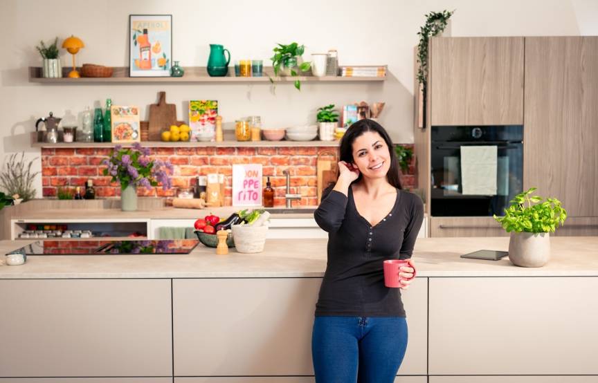 Serena Loddo in der So isst Italien Küche