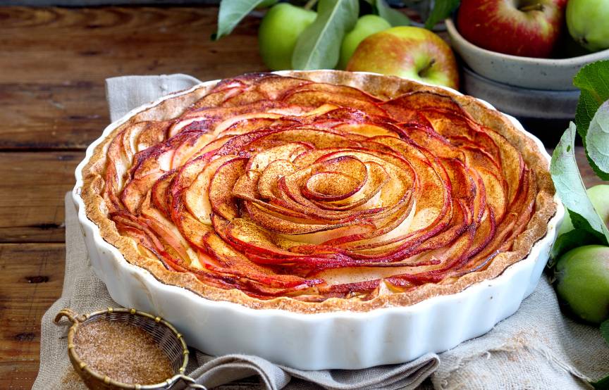 Dinkel-Apfeltarte wie von Nonna: Ein italienischer Klassiker ...