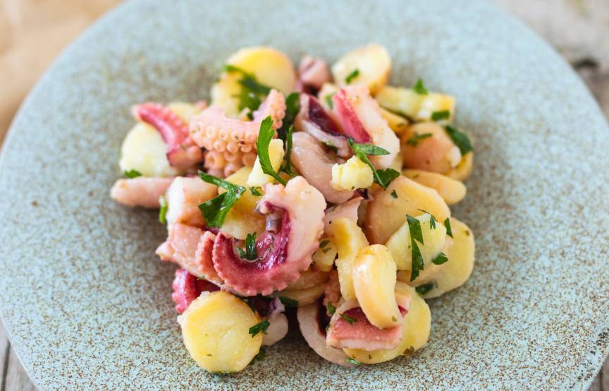 Kartoffel-Oktopus-Salat wie in Italien | SoIsstItalien