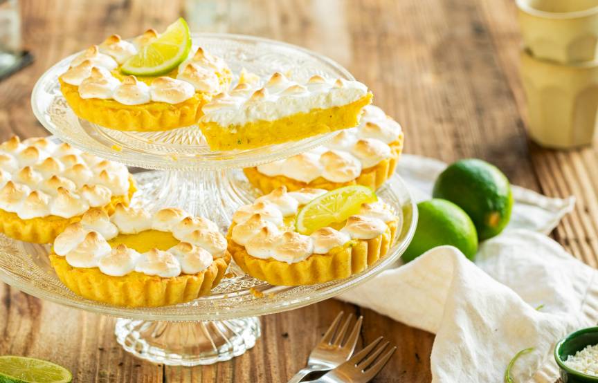 Limetten-Kokos-Tartelettes im Originalrezept – Frischer Genuss mit ...