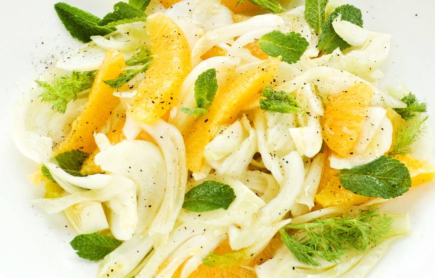 Fenchelsalat mit Orangen schnell und einfach | SoIsstItalien