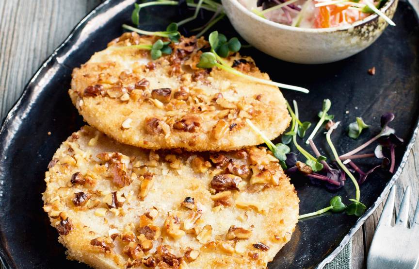 Sellerieschnitzel in Nusspanade einfach lecker | SoIsstItalien