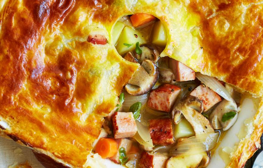 Steinpilzragout mit Kasseler | SoIsstItalien