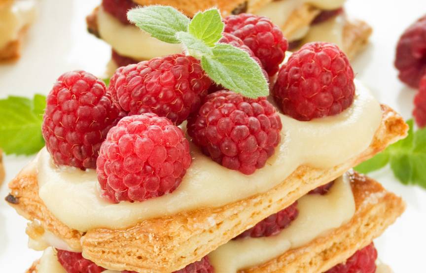 Blätterteig Mit Cremefüllung