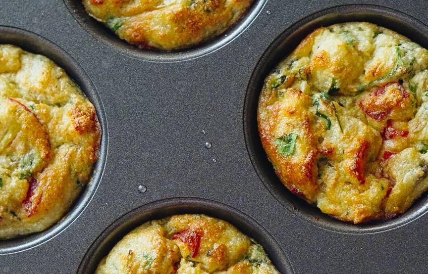 Herzhafte Polenta-Muffins | SoIsstItalien Herzhafte Polenta-Muffins | SoIsstItalien